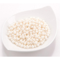 weiche Zucker Perlen weiß  60 g Dragees von Cake-Masters