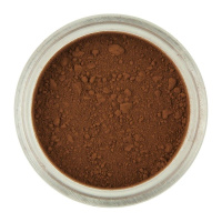 Rainbow Dust Powder Colour Milk Chocolate - Brown 2 g - Braun Pulver Lebensmittelfarbe