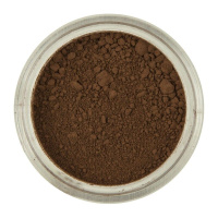 Rainbow Dust Powder Colour Brown Chocolate 2 g - Schokolade Braun Pulver Lebensmittelfarbe