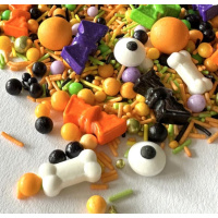 Fan &amp; Fear Zuckerstreusel 100 g  Halloween Sprinkles Mix  von SD Pearls