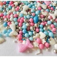 Mermaid Dreams Zuckerstreusel 100 g  Meerjungfrauen Traum Sprinkles Mix  von SD Pearls