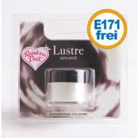 Rainbow Lustre Puder Satin white - Satin Wei&szlig;  3 g...