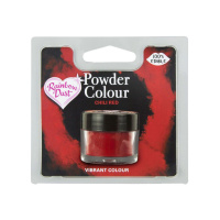 Rainbow Dust Powder Colour Chili Red - Chili Rot 2 g Pulver Lebensmittelfarbe