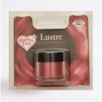 Rainbow Lustre Metallic Puder  Raspberry Velvet  -  Himbeersaft metallic 3 g - E171 frei -  Metallic Dust Powder Colour