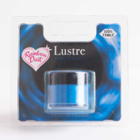 Rainbow Lustre Puder Sparkle Blue Skies  - glitzernder blauer Himmel  3 g - E171 frei - Dust Powder Colour