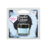 Rainbow Dust Powder Baby Blue 5g - Baby Blau Puder  Pulver Lebensmittelfarbe