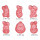 Ostern Hasen und Küken Ausstecher plus Präger Set 12 teilig - 6 Ausstecher und 6 Stempel,