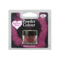 Rainbow Dust Powder Colour Claret 2 g - Bordaux Rot Puder...