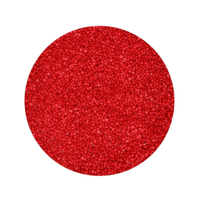 Mini Perlen Rot 80 g von Fun Cakes Nonpareils