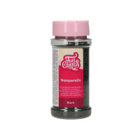 Mini Perlen Schwarz 80 g von Fun Cakes Nonpareils