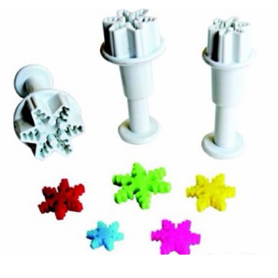 Schneeflocken mini 3teilig dekofee Stempelausstecher