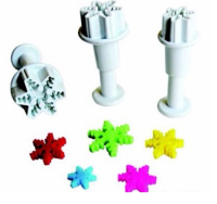 Schneeflocken mini 3teilig dekofee Stempelausstecher