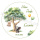 Taufe Baum Elefant Tortenbild rund 20 cm