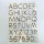 Alphabet  Groß Designer Stamps Stempel Buchstaben und Zahlen Größe 2,5 cm