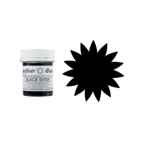 Extra Black 42 g Sugarflair max konzentrierte Paste - extra Schwarz - E171frei