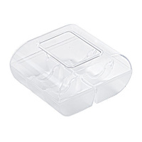 Macaron Verpackung Box  transparent 6er f&uuml;r Macarons bis 5 cm - Greenline ohne &Uuml;berverpackung