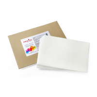 Cake Paper aus Pflanzenfasern 25 Blatt Format A4 - das inovative Esspapier von Saracino - glutenfrei