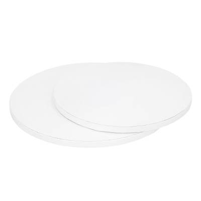 Cake Board rund wei&szlig; 25 cm x 1,2 cm Cake Masters