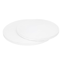 Cake Board rund wei&szlig; 25 cm x 1,2 cm Cake Masters