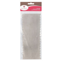 Kontur Creme Schaber Classic 25 cm, Profiqualit&auml;t Edelstahl, Icing Smoother, Scrapper