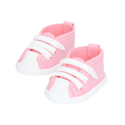 Babyschuhe Pink Feinzucker  von Cake-Masters - M&auml;dchen Sneakers Handarbeit Gr&ouml;&szlig;e 9 x 5,5 x3,5 cm