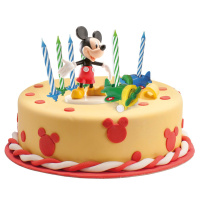 Mickey Mouse - Disney Geburtstags Kit von DekoraFigur mit Kerzen und Haltern