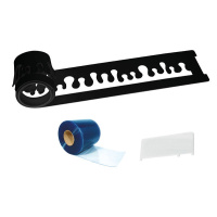 Goccia Tropfen Silikonband Set mit  Spachtel und Tortenrandfolie von Silikomart Professional