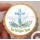 Taufe Wasser Kreuz Taube klein rund Aufleger 1 Seite A4 Fondantpapier Premium extraweiß - extraglatt Ausstanzung rund  3,8 cm 35 Stk.