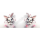 Hase kommt aus Torte  - Tortenband essbar 6,5 cm hoch - 3 x 29,6 cm auf premium Fondantpapier