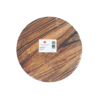 Cake Board rund Holz Optik 25 cm x 1,2 cm Tortenplatte...