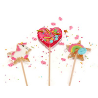 Lolli Flexform Mould Stern groß  für 8 Lollies...