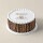 Rinde Baum Holz - Tortenband essbar 6,5 cm hoch - 3 x 29,6 cm auf premium Fondantpapier