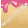 Waffel natur - Tortenband essbar 6,5 cm hoch - 3 x 29,6 cm auf premium Fondantpapier