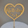 Muttertag Herz Alles Gute Holz Torten Topper Stecker 10 x 9 cm