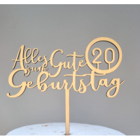 Geburtstag Alles Gute mit Zahl Geburtsjahren...
