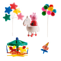 Peppa Pig Kuchen Dekorations Set aus Kunststoff Peppa Pig...