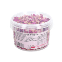 Rosenbl&uuml;tenbl&auml;tter purpur 15 g, getrocknet ,100 % essbar