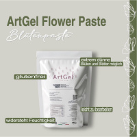 ArtGel Blütenpaste 250 g Flower Paste Gum Paste Modellierpaste für Blumen