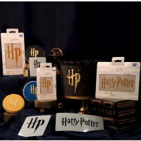 Harry Potter Logo Kuchenschablone Stencil Schriftzug