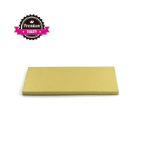 Tortenplatte - rechteckig  Gold 30  x 40 cm x 1,2 cm Decora