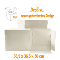 Tortenkarton 36,5  x  36,5  x  30 cm extra hoch sehr...