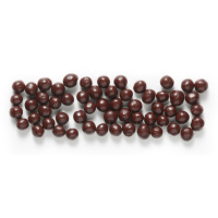 Crispearls Perlen  - Dunkle Schokolade - 30 g - Cerealien mit Callebaut Schokolade &Uuml;berzug