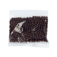 Crispearls Perlen  - Dunkle Schokolade - 30 g - Cerealien mit Callebaut Schokolade &Uuml;berzug