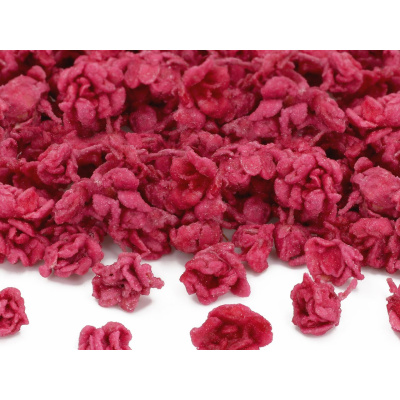 Rosenblüten rot ganz kristallisiert 20 g essbare Dekoration