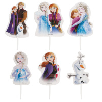 Frozen Eisk&ouml;nigin Cake Topper 30 Stk. Stecker...