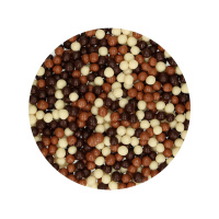 Schokoladen Knusper Crunch Perlen - Mix 155 g Dose von...