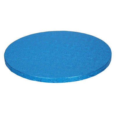 Cake Drum rund blau 25,4 cm x 1,2 cm Board von FunCakes