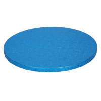 Cake Drum rund blau 25,4 cm x 1,2 cm Board von FunCakes