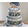 Foto Umrandung auf weiß grauem Hintergrund - Tortenband essbar 6,5 cm hoch - 3 x 29,6 cm auf premium Fondantpapier