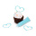 Choco Writers blau 32 g Schokolade Garnier Schrift von Cake Masters